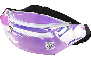 Vibe Bum Bag for Women, Men and Children – Fanny Pack Bag, Waist Bag, Mobile Phone Case for Festival, Party, Rave, Sports, Outdoor, Fitness, Bike, Jogging.