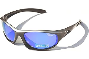 Ladgecom Polarised Sports Sunglasses with Revo Lens and Hard Case