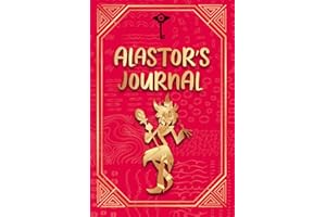 Alastor hazbin hotel JOURNAL 100 LINED PAGES in the style of Harbin Hotel: Alastor style journal perfect gift for fans of hazbin hotel - 6-9 inch lined page Diary Present gift