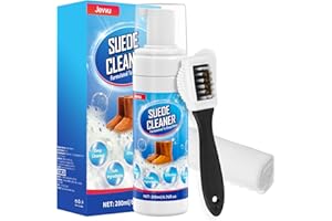 Jevvu Suede Shoe Cleaner, Shoe Cleaner Kit Removes Stain for Nubuck, Knit, Boots, Trainer, Sneaker