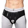 Wonder Care - Inguinal Hernia Support Belt Groin Truss Brace Post Surgery Hernia Pain Relief, Two Compression Pressure Foam Pads, Adjustable Elastic straps-A107 M