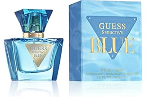GUESS Seductive Blue, Eau de Toilette da Donna, Colonia Floreale e Fruttata, Fragranza Fresca e Irresistibile, Lunga Durata