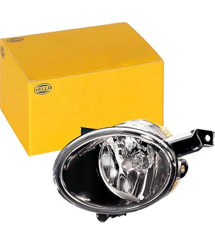 HELLA 1N0 009 295-021 Halogen/FF Fog Light - Dynaview Evo2 - 12V - Round - Recessed - Clear glass - Lens color: Transparent - right
