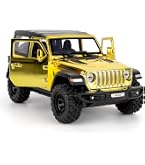 Jeep Wrangler Jurassic Park – Télécommande 1:16, 2,4 GHz, Turbo, Pour Enfant 6 Ans+