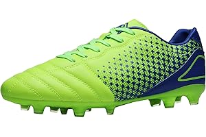 DREAM PAIRS Herren Fußballschuhe Professionelle Trainingsschuhe Stollen Spikes Cleats Outdoor Sport Football Schuhe