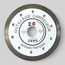 Disque Diamant Dekton 125mm Extra Fin 1.1mm - Coupe Carrelage, Porcelaine, Marbre