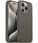 SURPHY Custodia Pelle Per IPhone 15 Pro Max Con MagSafe - 2 Vetri Temperati Inclusi | Protezione Elegante E Magnetica