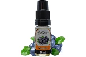 BIGFLAVOR BIG FLAVOR | Aroma Mirtillo - Aroma 10ml Alimentare per Pasticceria Dolci da Forno e Beverage