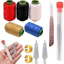 Kit De Couture 37 Pièces - Aiguilles, Fil, Enfile-aiguille, Découseur, Rangement Tube