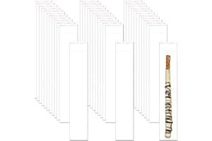 LUCYSTUDIO 300pcs Bolsas de Plástico Adhesivo Largo 5x25cm Bolsas Sellada Transparente OPP Bolsas de Celofán con Banda Autodhesiva 50µm para Velas Joyas Artesanía Decoración Fiesta(5 Tamaños a Elegir)