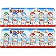 SKYTE® 15g x 12 Kinder Chocolate Figures Bundle, Milk Chocolate Christmas Mini Figure, Perfect Stocking Filler Christmas Chocolate Gift - 2 Pack of 90g