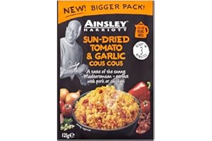 Ainsley Harriott Sun-Dried Tomato and Garlic Cous Cous, 125 g