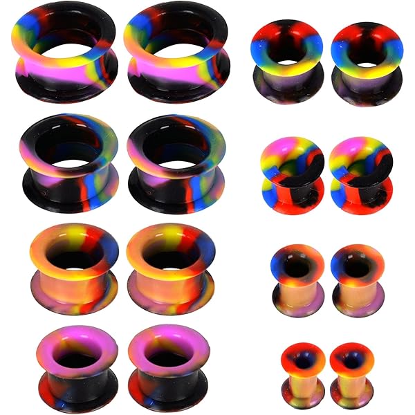 TBOSEN 1 paar acryl en epoxy insect schedel schapenhoofd driehoek punk element schroef boortunnel plug expander piercing mode geschenk 2g-1-3/16 inch in 6mm-30mm, 13/16(20mm), Acryl