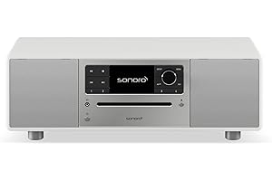 sonoro Prestige Kompaktanlage mit CD Player (UKW, DAB Plus, Spotify, Deezer) Weiß