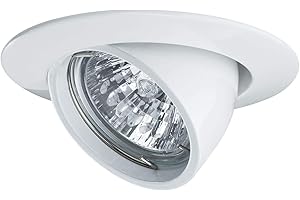 ‎PAULMANN Paulmann 98773 LED Einbauleuchte Premium Line 51 mm Einbaustrahler Weiß kippbar Einbaulampe max. 1x50W 12V Spot GU5,3 Deckeneinbau