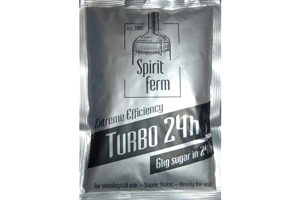 Turbo Levure Turbo 24h 195g - Levure de Fermentation | Levure pour Alcool