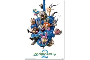 Grupo Erik - Poster Disney Zootopie - Deco Maison, Decoration Murale, Affiche Décorative