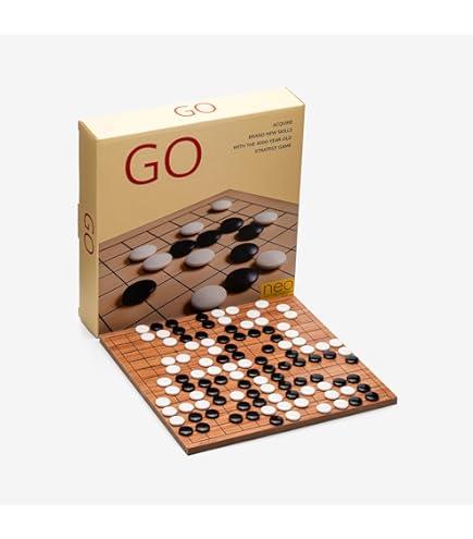 HOT Games Go board bamboo 19x19 and 13x13 47x44.5 cm