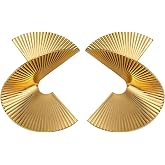 Shining Diva Fashion Latest Stylish Gold Plated Earrings for Women and Girls
