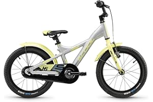 S’COOL S'COOL XXlite Kinderfahrrad | 16 Zoll Fahrrad für Kinder und Jugendliche | Fahrrad für Jungen mit sportlicher Sitzposition | Kinderfahrrad mit hochwertigen Komponenten