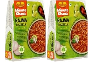 SARAS FLAVOURS OF ASIA Haldiram's Rajma Raseela Ready Meal - 300g (Pack of 2) | A Flavorful Journey into Authentic Indian Cuisine | | Ready-to-Eat | No Preservatives