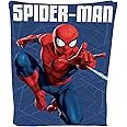 Disney Spiderman Web Fleece Blanket Throw 100 x 150 cm Super Soft Bed Accessories Gift for Boys Kids Marvel Hero