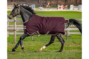 Horseware Amigo Hero Ripstop lite 0g Fig/Navy&Tan Größe wählbar (145)