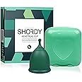 SHORDY Menstrual Cup, Single Pack (Large) with Box, Soft & Flexible, Copa Menstrual Kit for Women | Up to 12 Hours of Comfort, Eco-Friendly & Safer Alternative to Pads & Tampons (Green)