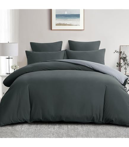 Housse De Couette 220x240 Cm Beige Élégant - Parure De Lit 2 Personnes Avec Fermeture Éclair Et 2 Taies 65x65 Cm