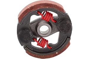 DAGT Tampon d'embrayage avec ressort, 2,95 pouces OD 0,47 pouces ID Dirt Bike Embrayage Pad en alliage métallique anti-usure en céramique pour 2 temps 43 cc 47 cc 49 cc Pocket Quad Crosser 4