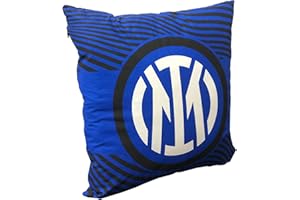 Inter F.C Coussin d'ameublement | Coton | déhoussable | Made in Italy | 40 x 40 | Produit Officiel