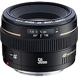 Canon EF 50 mm-f/1.4 USM Lens (Renewed)