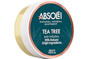 Absolei Tea Tree Ointment, Natural Ointment for Skin Irritations, 40 ml