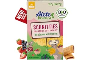 ‎ALETE Alete Bio Schnitties Vollkorn Und Rote Früchte 6 x 22 g