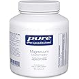 Pure Encapsulations - Magnesium (Citrate/Malate) 120mg - Highly Bioavailable Magnesium Chelate - 180 Capsules