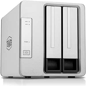 TERRAMASTER D2-310 USB Type C Box Raid Externo USB3.1 (Gen1, 5Gbps) Super velocit&agrave; 2-bay Raid Storage Alloggiamento (Senza Disco)