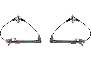 RICAMBIITALIA2017 COPPIA ALZAVETRI POSTERIORE DX+SX MANUALE DAL 2005>