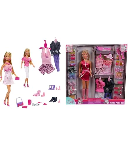 Set Scarpe In Miniatura Per Bambola Steffi Love – Sneakers Fashion, 105733459