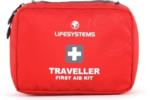 Lifesystems "Traveller" första hjälpen-set, speciellt utformad för resor och semester