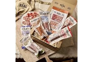 The Real Cure Signature Box - A Selection of 7 Multi Award Winning charcuterie in a Fluted Gift Box