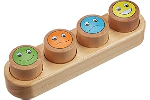 Créa Lign' - Cl92 - Bois Tampon À Imprimer - Notation 4 Smiley Couleur