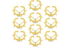 HEEPDD 10 Stück Kalb Entwöhnung Nasenringe, Kunststoff Entwöhnung Spike Ring Weaner Anti-Saug Kuh Entwöhnungswerkzeug Farm Equipment