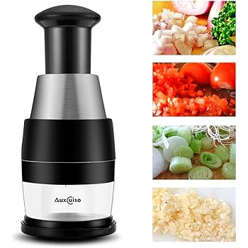 OXO Good Grips Vegetable Chopper with Easy Pour Opening - White: Amazon