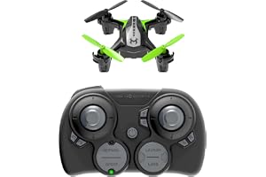 Sky Viper Dash Nano Drone Svart/Grön, 5 x 5 x 1,9 cm