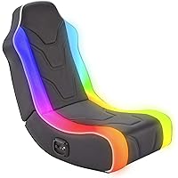 X-Rocker Chimera RGB Floor Rocker Audio Gaming Chair with RGB LED ...