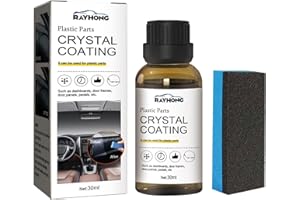 Exuberia Agent De Remise À Neuf De Pièces en Plastique,lastic Cleaner Restorer,Plastic Parts Refurbish Agent,Nettoyant Voiture Interieur Rénovateur Plastiques Intérieurs Et Extérieurs