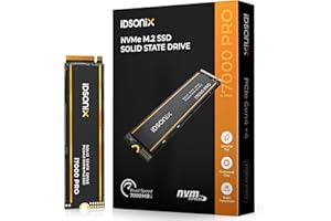 IDSONIX SMART INTERACTIVE iDsonix i7000PRO M.2 SSD 1 TB, PCIe Gen4x4, NVMe M.2 2280 Unità a stato solido interne, fino a 7.000 MB/s Leggi, SSD interno con dissipatore di calore, 3D NAND Flash per PS5, PC, laptop, gioco