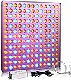 YASBED LED Pflanzenlampe, 75W Wachstumslicht für Zimmerpflanzen Vollspektrum Pflanzenlicht für Sämlinge, Hydroponik, Gewächshaus, Sukkulenten, Blumen-1Pc