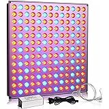 YASBED LED Pflanzenlampe, 75W Wachstumslicht für Zimmerpflanzen Vollspektrum Pflanzenlicht für Sämlinge, Hydroponik, Gewächsh