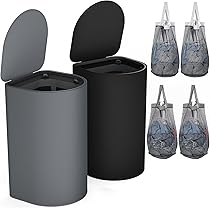 3 Paniers à Linge, Flexibles Et Robustes, Avec Poignées, Multicolores